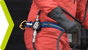 SPECIANI EEBD 3 WAY VALVE ASSEMBLY FOR EMERGENCY CUT OFF AIR SUPPLY USE ON EEBD  - Picture 1 of 6