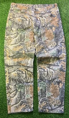 Cabela's Camo Pants Mens 42x32 Seclusion 3D Outdoor Hunting 5-Pocket Jeans Baggy - Image 1 of 4