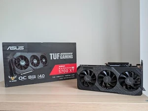 ASUS TUF Gaming X3 Radeon RX 5700 XT OC 8GB GDDR6 Graphics Card - Photo 1/2