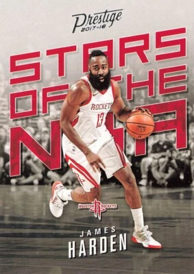 James Harden 2017 Panini Prestige #4 Houston Rockets - Image 1 of 2
