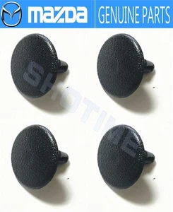Alfombrillas interiores MAZDA FABRICANTE DE EQUIPOS ORIGINALES 86-92 RX-7 FC3S pines clips negros 4 piezas carga - Imagen 1 de 2