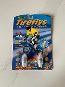 Bicycle Bicicleta Tireflys Lights For Your Wheels Red White Blue - Picture 1 of 2