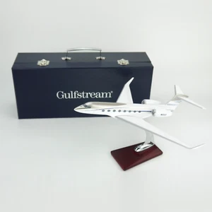 1:100 Gulfstream G650ER Business Private Jet Model Gift Box Packaging 32cm/13'' - Picture 1 of 11