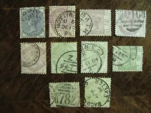 Großbritannien Mi.-Nr. 72-81 kpl. gest., 1200 M€ ! (eg) - Bild 1 von 2