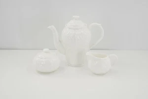Coalport Countryware Bone China Coffee Pot Creamer & Sugar - Picture 1 of 12