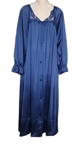 Lorraine Vintage Nightgown Robe Womens Lace Trim Lightweight Size 2X Flaw - Picture 1 of 10