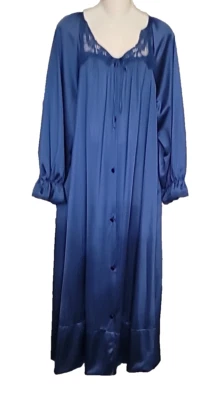 Camisón Lorraine Vintage Bata Mujer Encaje Ribete Ligero Talla 2X Defecto Foto 1 de 4