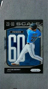 2023 Panini Prizm 20-80 Scale #SC2 Jacob Berry Marlins - Picture 1 of 2