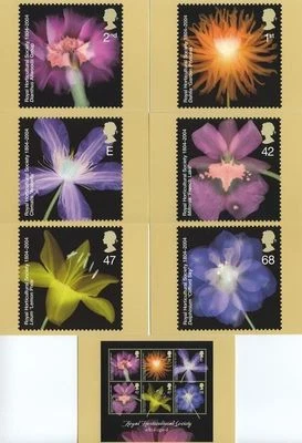 GB TARJETAS PHQ USADAS TRASERAS FDI 2004 ROYAL HORTICULTURAL SOCIETY 265 WISLEY PMK Foto 1 de 3