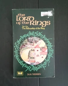 The FELLOWSHIP OF THE RING LOTR J. R. R. TOLKIEN Unwin vtg tpb 1966 | VG+ - Picture 1 of 8