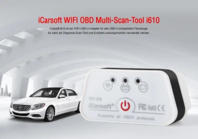 iCarsoft i610 WiFi ODB2 Diagnose - Bild 1 von 4
