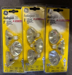 3 packs of 3 Halogen MR16 20w Floodlight Bulbs - BRAND NEW - Picture 1 of 1