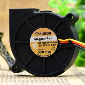 SUNON GB1205PHV1-8AY 5015 5cm 12V 1.3W Turbo Blower Cooling Fan - Picture 1 of 5