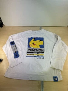 Zara Boys 9 Pokemon Pikachu Long Sleeve Shirt - Picture 1 of 6