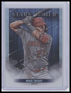 2022 Topps Series 1 Baseball Mike Trout Stars Of MLB #SMLB-1 Los Angeles Angels - Picture 1 of 2