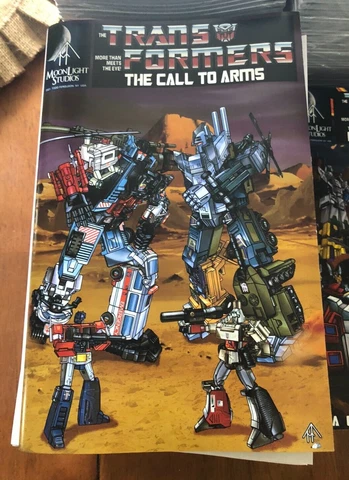 G1 Transformers Fan Comic Unofficial Optimus Prime Megatron Autobots Decepticons Cover