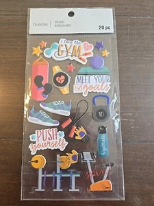 Recollections I LOVE THE GYM  Scrapbooking Stickers - Picture 1 of 1