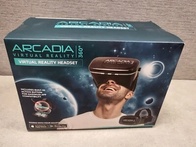 NEW Arcadia-Virtual Reality 360° Headset for Smart Phone Built in Action Button - Image 1 of 4