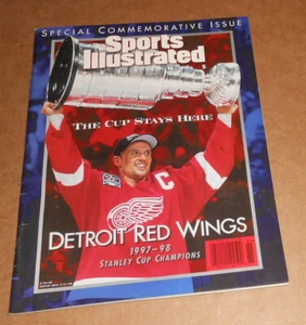 Sports Illustrated Commemorative Issue Magazine Detroit Red Wings June 1998 Hock - Picture 1 of 2