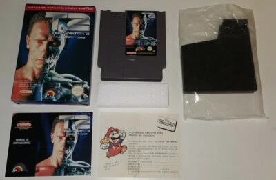 TERMINATOR 2 T2 NINTENDO NES PAL ESPAÑA ESP VER FOTOS RARO RARE ORIGINAL 8 BITS - Imagen 1 de 4