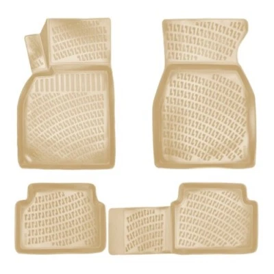 Alfombrillas forro para Renault Megane 2 2003-2008 sedán moldeadas todo tipo de clima bronceado Foto 1 de 4