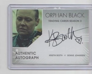 Orphan Black SDCC Autograph Trading Card #KB Kristin Booth as Bonnie (C) - Picture 1 of 1