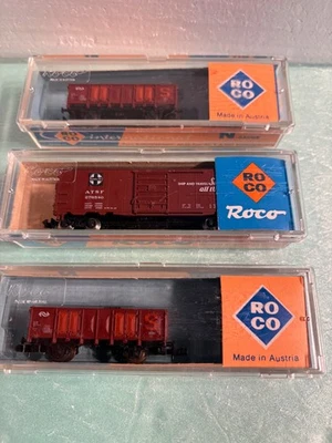 Lot of 3:  N Scale Roco Freight Cars (25-848) - Image 1 of 4