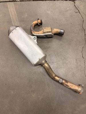 2017-20 Kawasaki KX250F OEM Full Exhaust - Image 1 of 4