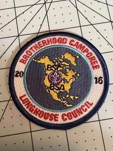 Brotherhood Camporee 2016 Longhouse Council Camp parche Boy Scout (Ro) - Imagen 1 de 1
