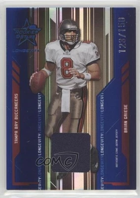2005 Leaf Rookies & Stars Longevity Sapphire Materials /150 Brian Griese #89 - Image 1 of 2