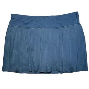 NEW Lululemon Pleated Tennis Skort Skirt 6 Black - Picture 1 of 8