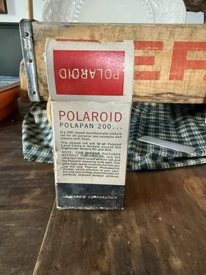 Película Polaroid Polapan 200 1961 vintage nueva precintada Foto 1 de 4