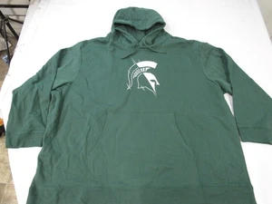 New Michigan State Spartans Mens Size 6XL Green Hoodie - Picture 1 of 3