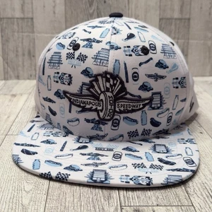 Cappello Sanpback Zephyr Indianapolis Motor Speedway Wing Wheel Flag stampa all over - Foto 1 di 15