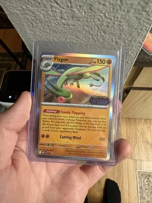 Flygon Phantasmal Flames Prerelease Staff Promo 016 HOLO NM - Image 1 of 3