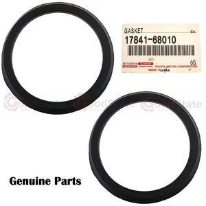Genuine LandCruiser 80 79 78 Series HZJ HDJ FZJ FJ Air Cleaner Filter Gasket x2 - Picture 1 of 3