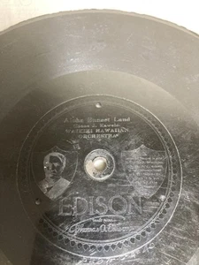 Waikiki Hawaiian Orch: Aloha Sunset Land/My Sweet Sweeting Waltz Edison 50406 G+ - Picture 1 of 7