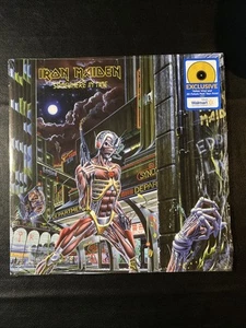 Iron Maiden Somewhere In Time Canary Yellow Vinyl + 3D Print Walmart 2024 NM - Picture 1 of 12