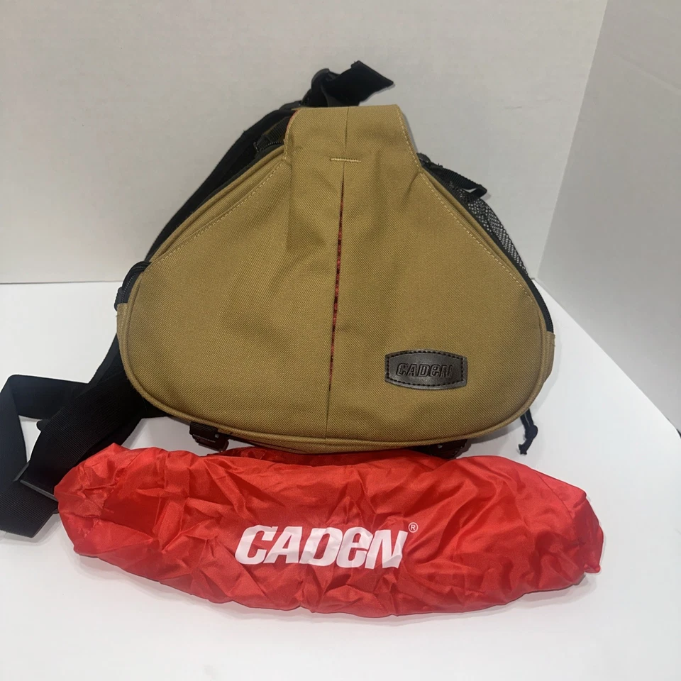 CADEN Bolsa para Cámara Mochila Eslinga Estuche para Cámara con Cubierta - Apenas Usado Foto 1 de 4