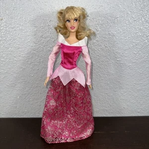 Princess Aurora Doll (Sleeping Beauty) Disney Pink Swirl Gown Loose - Picture 1 of 5