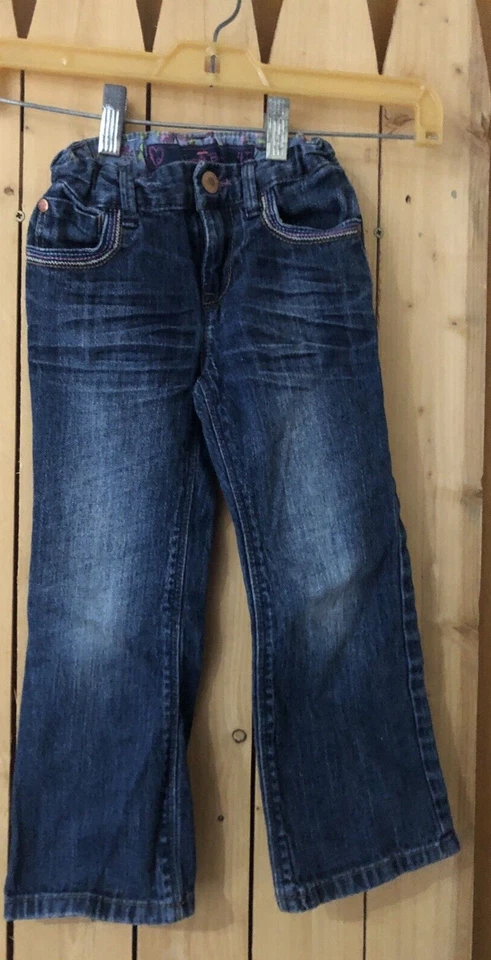 *GENUINOS NIÑOS DE OSHKOSH * JEANS NIÑAS *PANTALONES TALLA 4T* BOLSILLOS TRASEROS BORDADOS* Foto 1 de 2