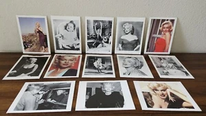 Marilyn Monroe Postkarte Lot 13 Vintage '89 laufende Presse Verlag schwarzweiß/farbe unbenutzt - Bild 1 von 11