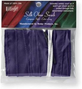 Hodge Long Oboe Silk Swab - European-style - Picture 1 of 2