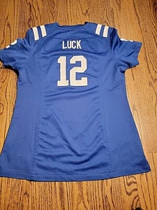 Nike Andrew Luck Indianapolis Colts Jersey Womens Size Large Football Ladies - Picture 1 of 8