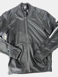 Adidas Full Zip Athletic Sweatshirt , Warm Up Track Jacket Men's Size M EUC! - Picture 1 of 5