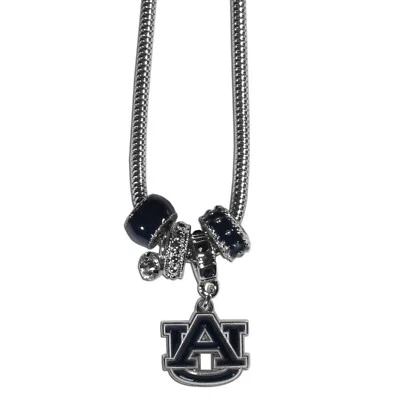 Collar de cuentas euro tigres castaño rojizo Foto 1 de 2