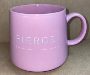 Tazza slogan 'Feroce'. Ceramica. Rosa. Caffè/Tè Nuovo - Foto 1 di 4