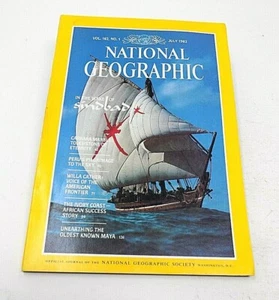National Geographic Magazine -Sinbad-Carrara Marble -July 1982 -Vol. 162 - No. 1 - Imagen 1 de 4