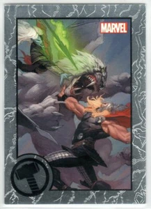 MARVEL 2014 MARVEL UNIVERSE GREATEST BATTLES EXPANSION INSERT SILVER 91 THOR - Picture 1 of 2