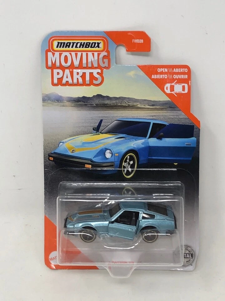 Piezas móviles Matchbox 1982 Datsun 280ZX azul 1/64 Foto 1 de 1